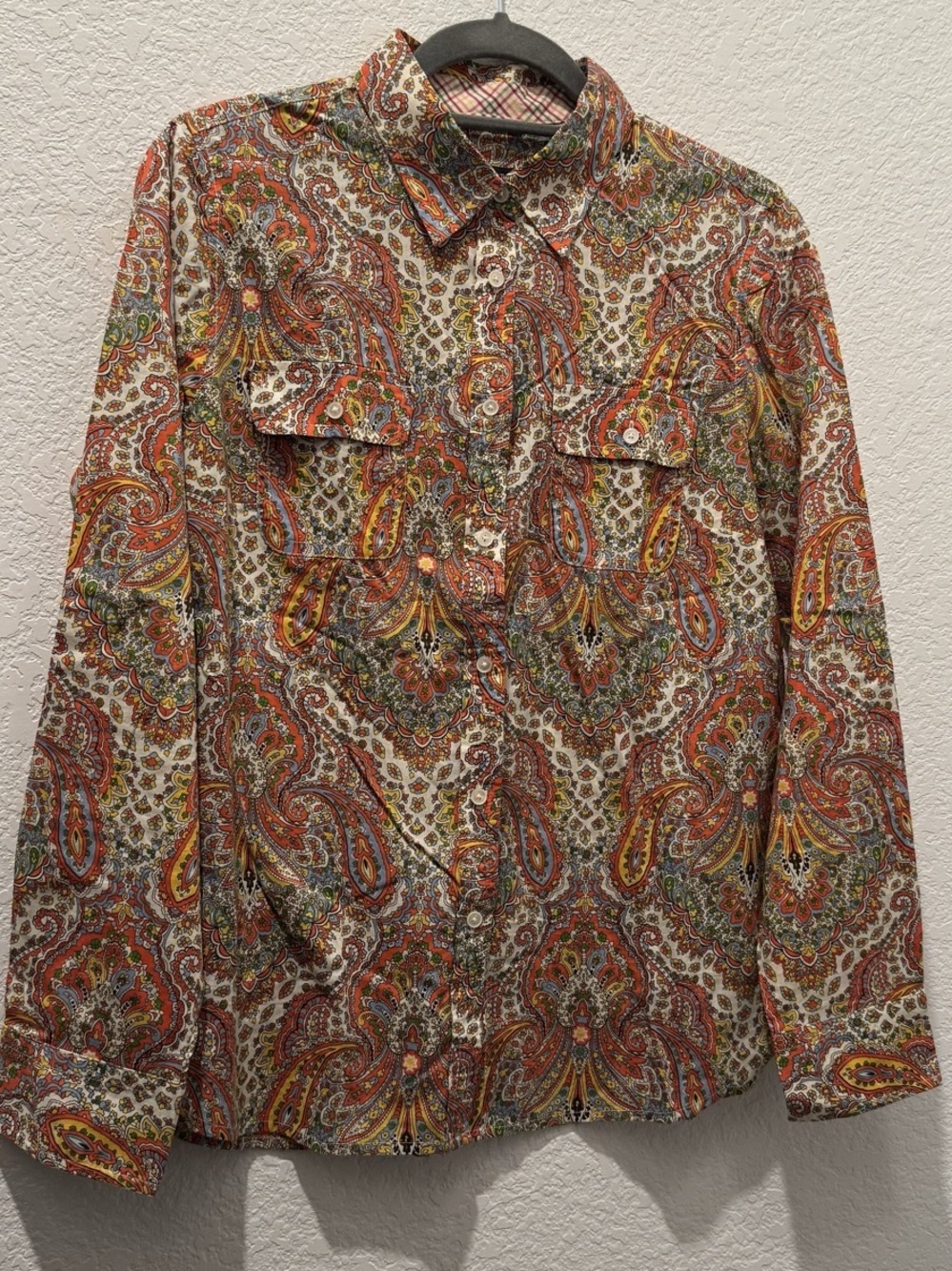 Talbots Button Down Size 8 Like New